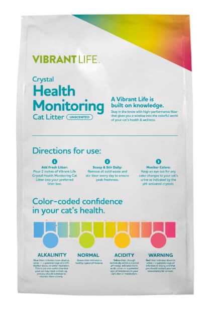 Unscented Color-Changing Cat Litter 8 Lb 2 Pack X1969