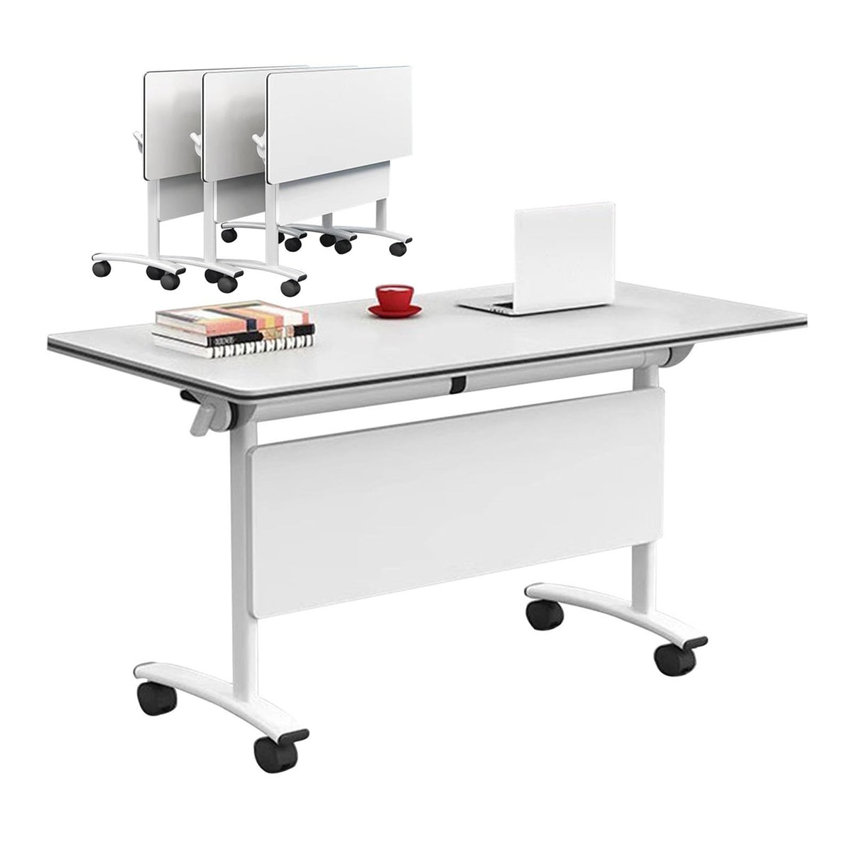Folding Table with Locking Wheels I321111