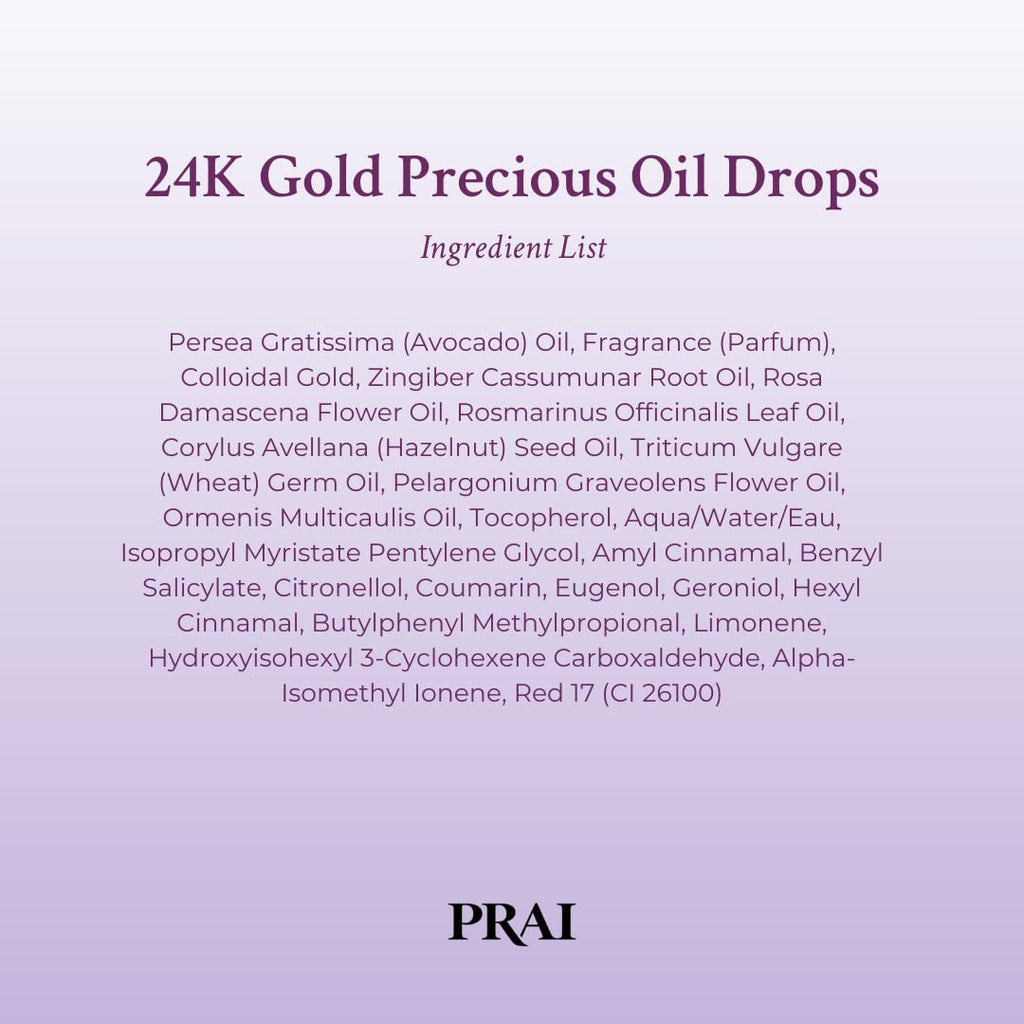 24K Gold Oil Drops 1 Oz O95580