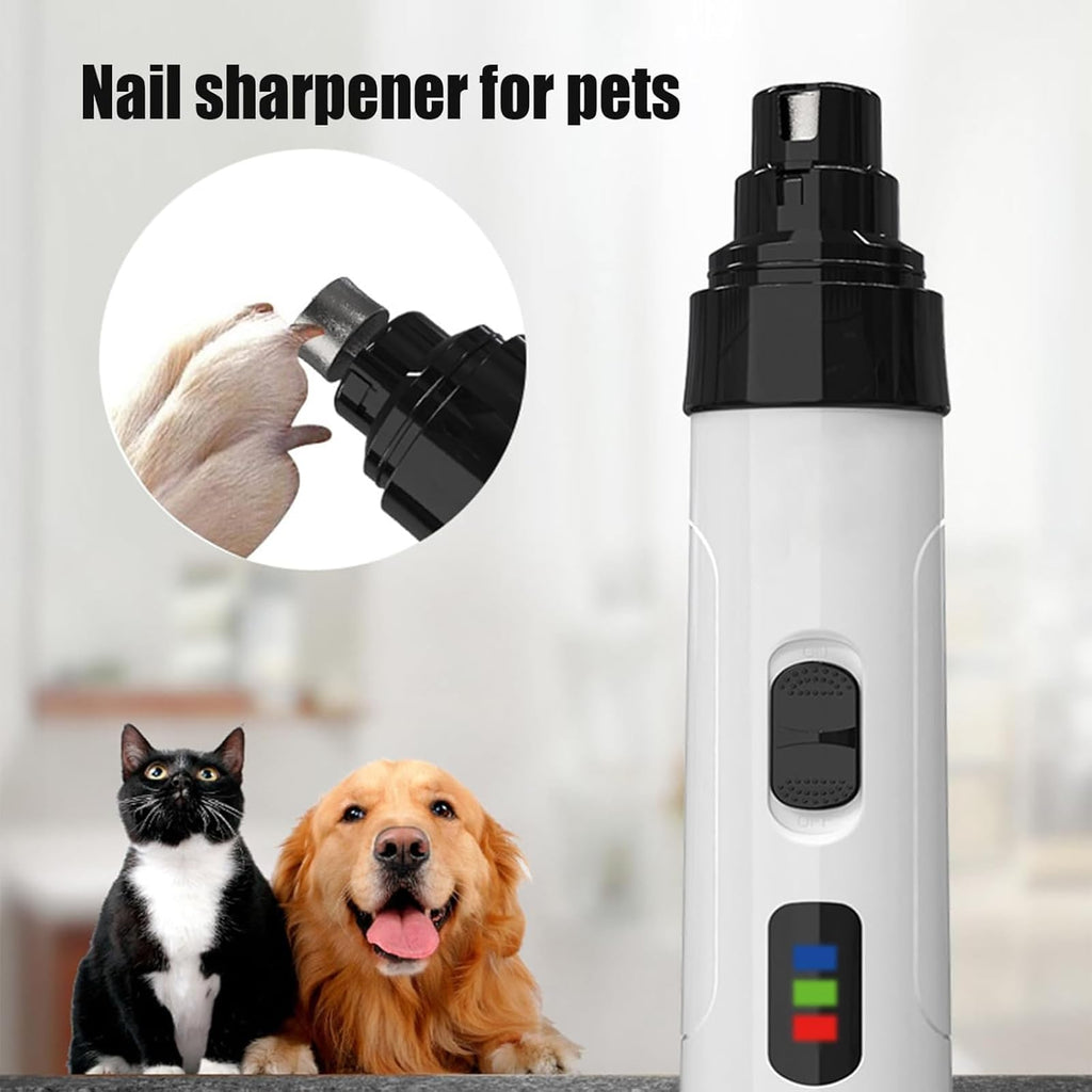 Cortador De Uñas Sin Estrés USB Rechargeable Automatic Pet Nail Trimmer C650691