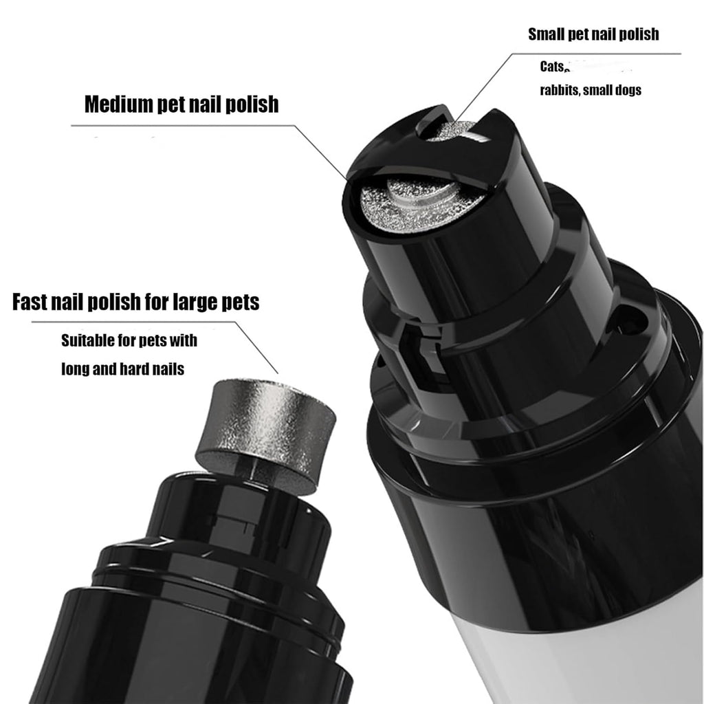Cortador De Uñas Sin Estrés USB Rechargeable Automatic Pet Nail Trimmer C650691