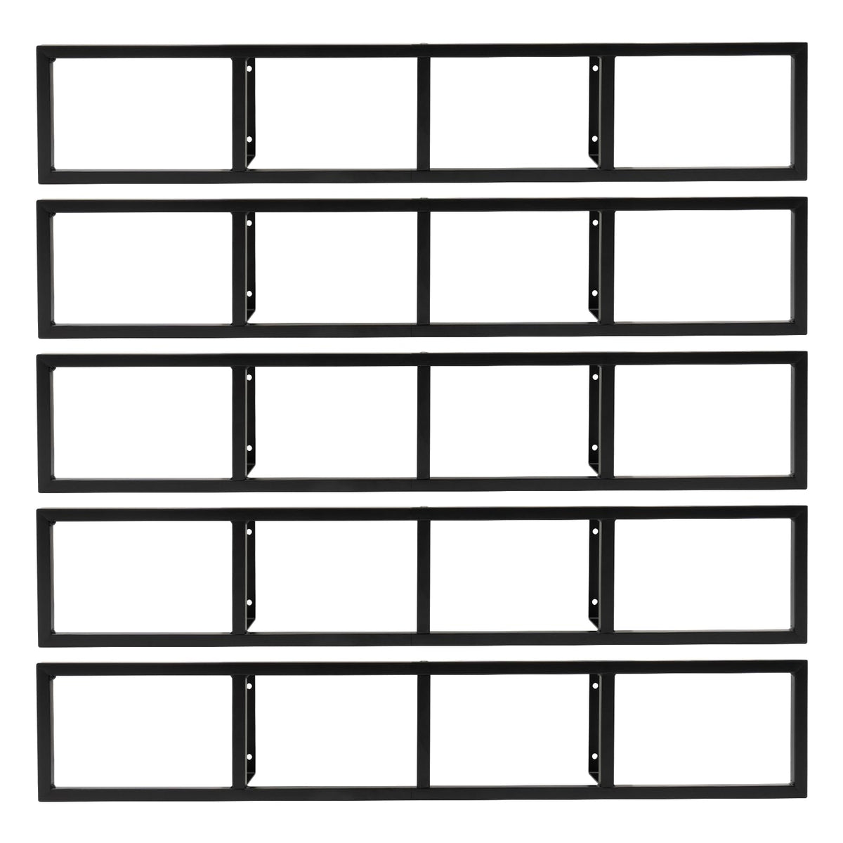 Wall Mount 34 Inch Media Storage Rack L160
