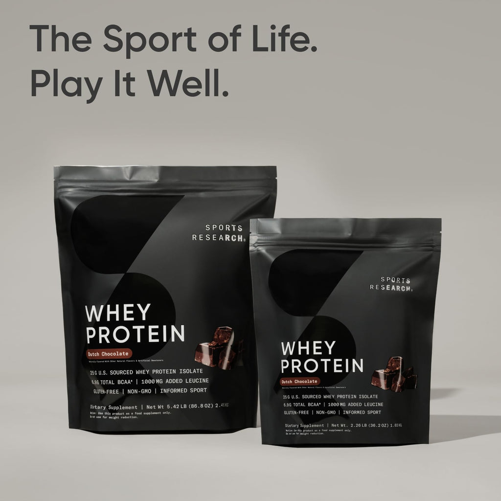 Whey Protein Isolate Powder Dutch Chocolate 5.42lb Bag J66874