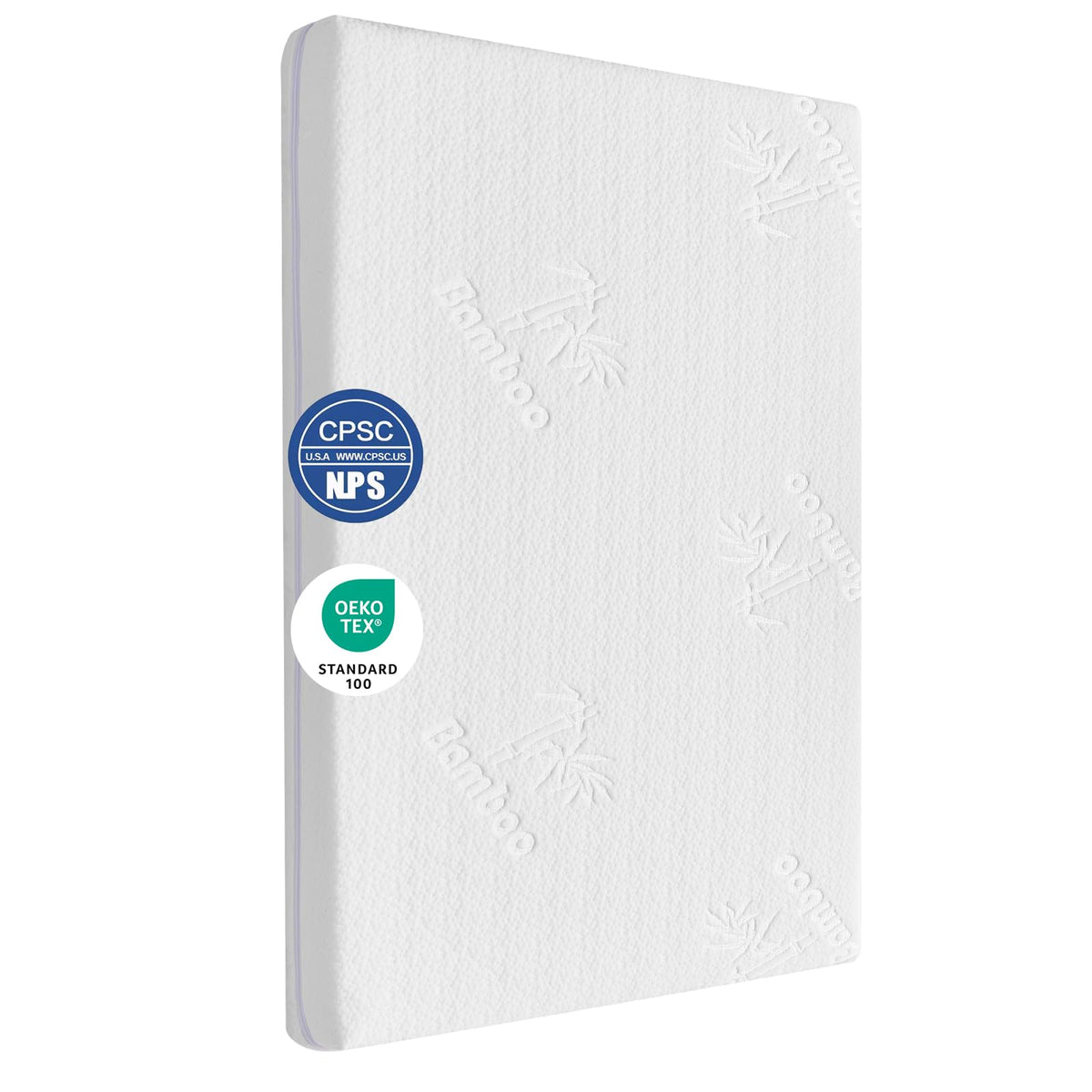 2" Thick Dual Sided Gel Memory Foam Bassinet Mattress F505730