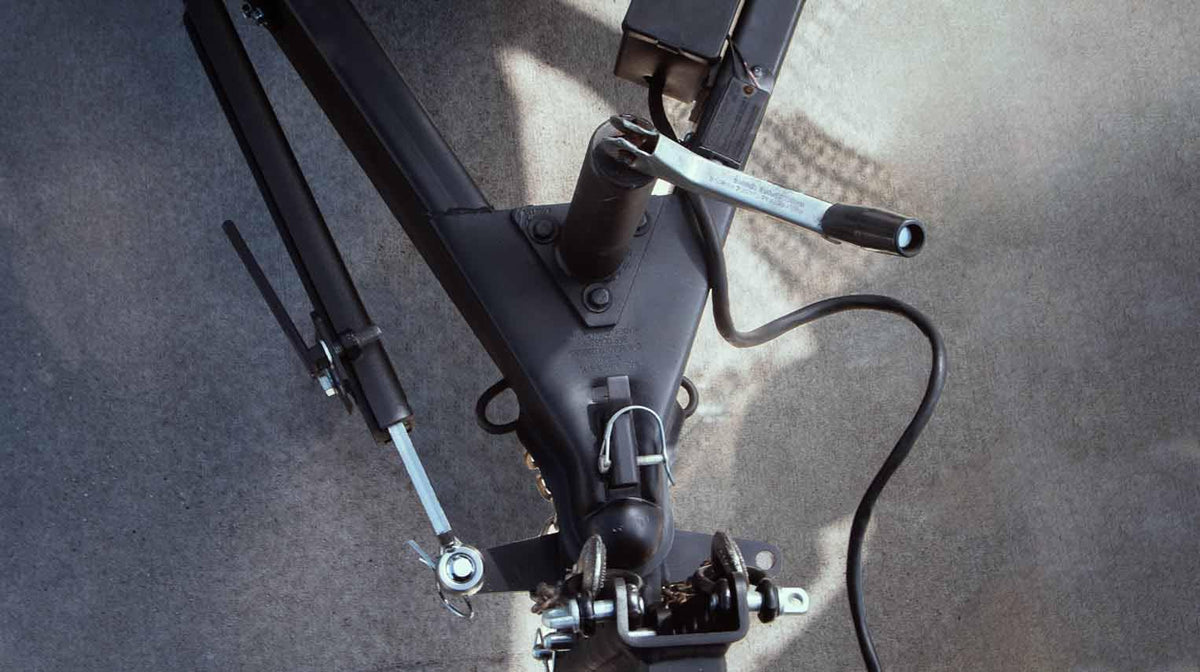 Trailer Anti Sway Control System Rated up to 10,000 lbs Solid Steel Black Powder Coat V102