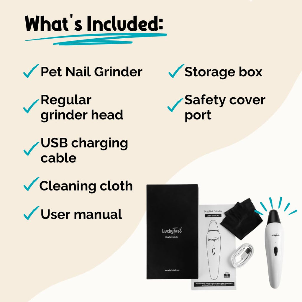 Dog Nail Grinder with Light K2628