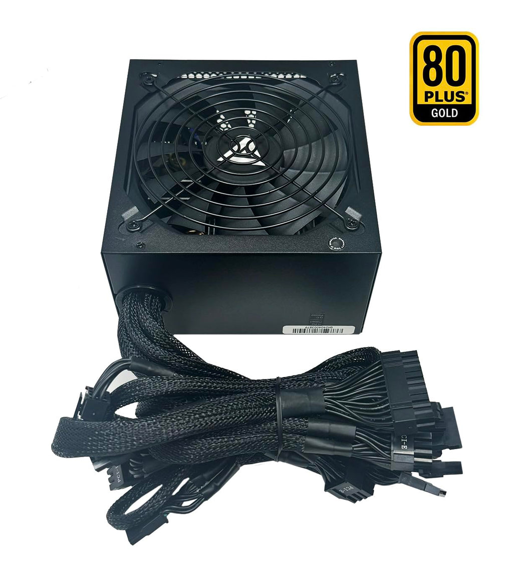 800W 80+ Gold Certified ATX Gaming Power Supply E529