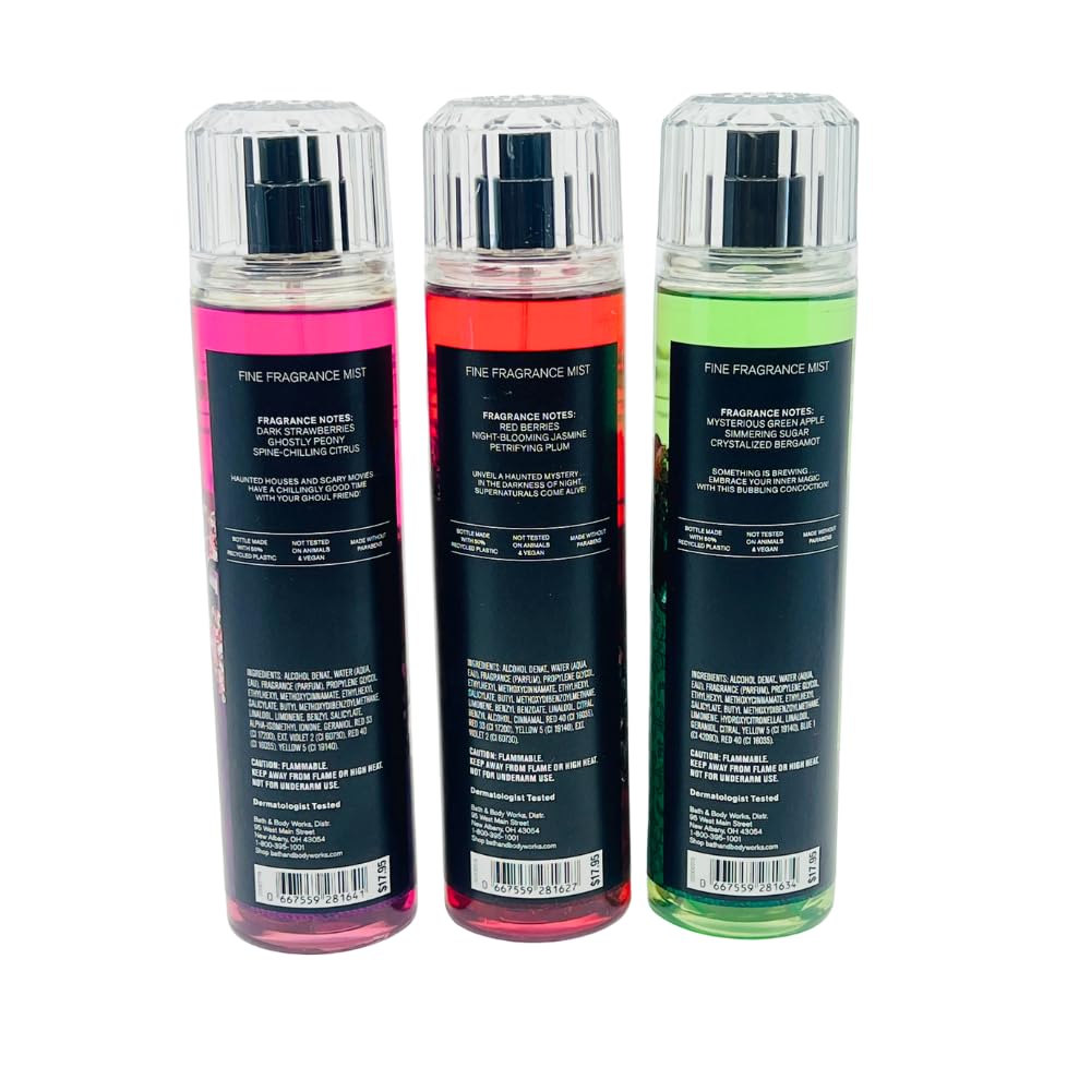 Fine Fragrance Mist 3-piece Halloween Collection B985