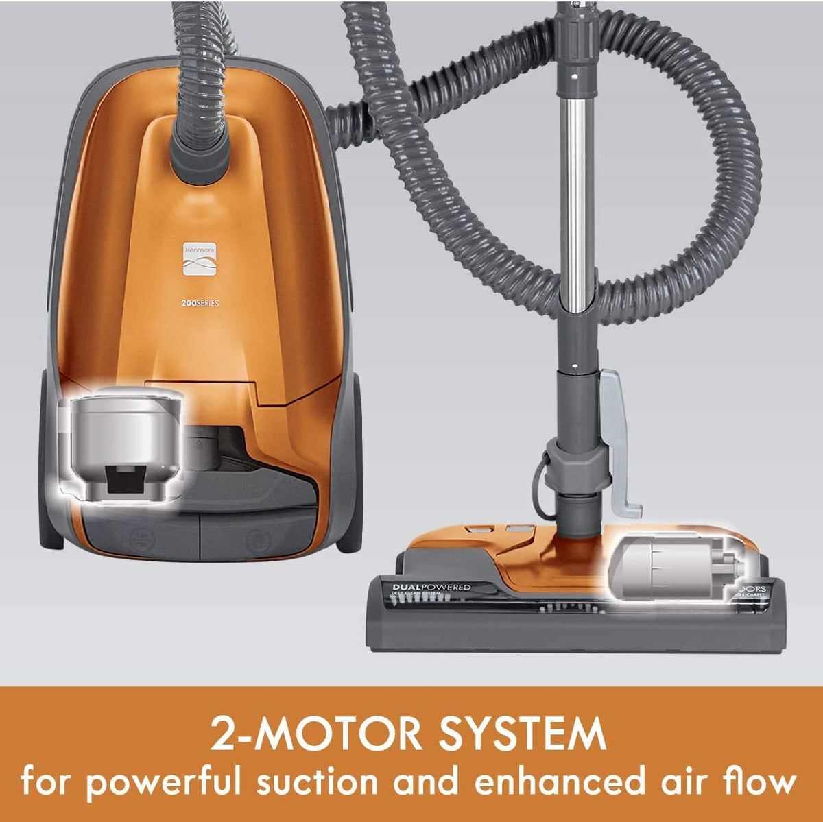 Lightweight Bagged Canister Vacuum with HEPA I964848