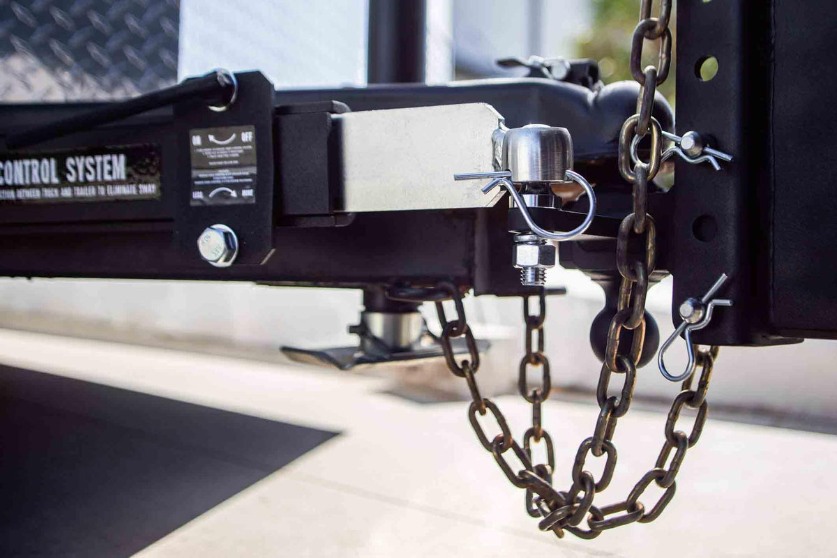 Trailer Anti Sway Control System Rated up to 10,000 lbs Solid Steel Black Powder Coat V102
