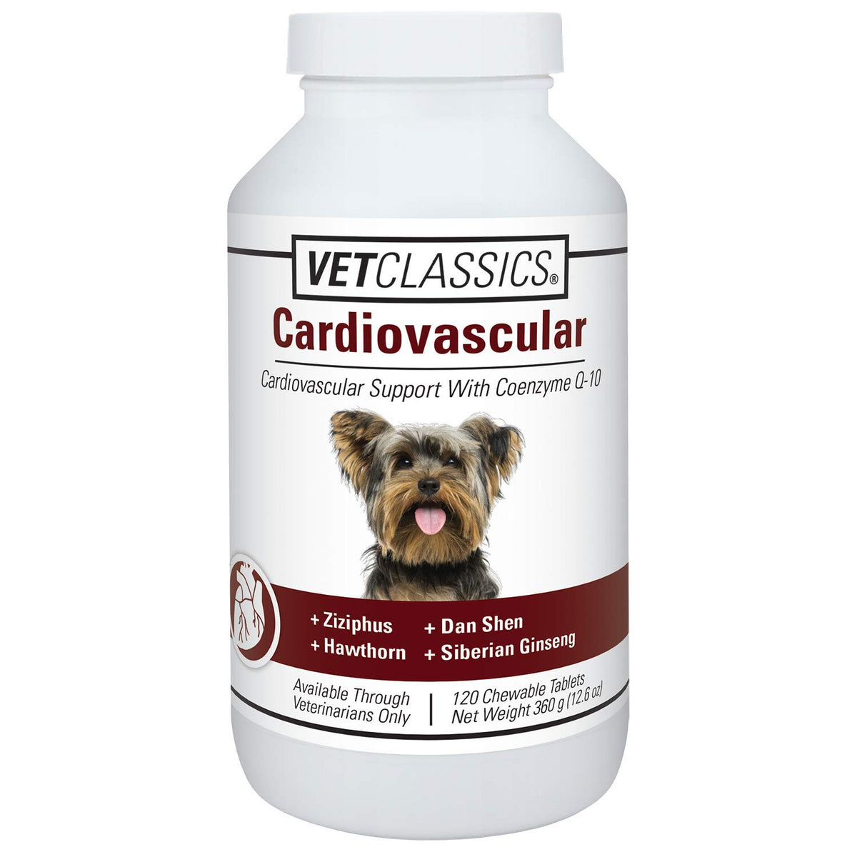 Cardiovascular Supplement with Coenzyme Q-10 for Dogs 120 Ct Q78572