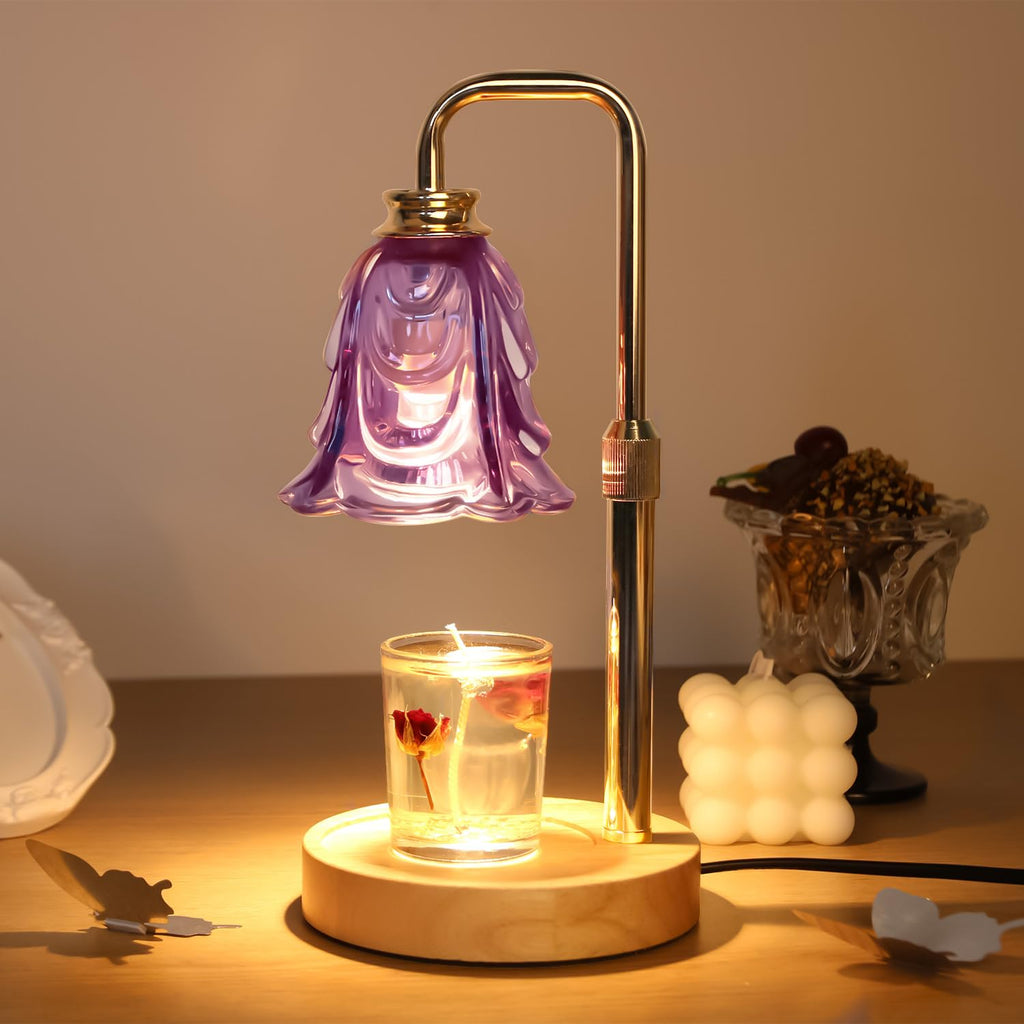 Adjustable Height Dimmable Candle Warmer Lamp with Timer H829