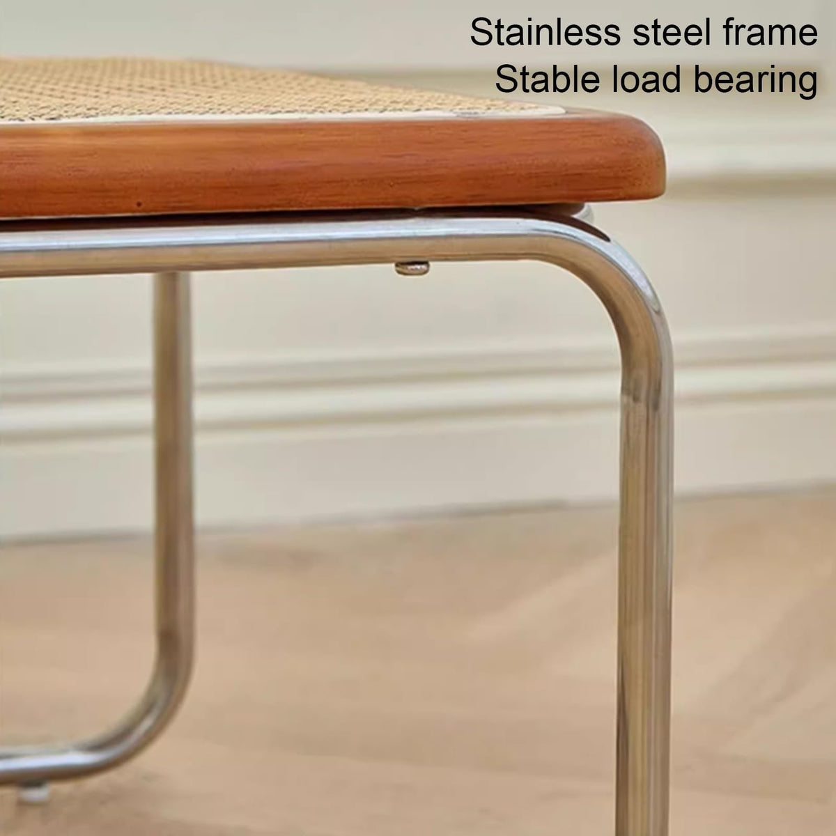 Mid Century Modern Coffee Table Set of 2 Square Metal Base Q757