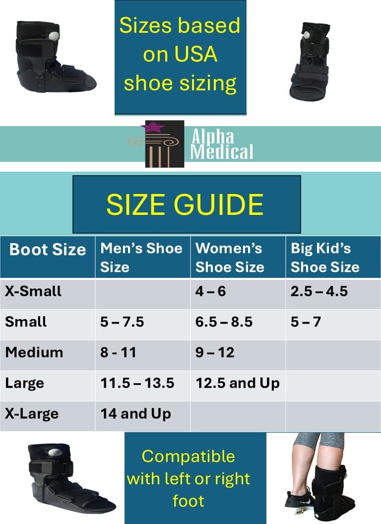 Mid-Calf Air Walker Boot H793