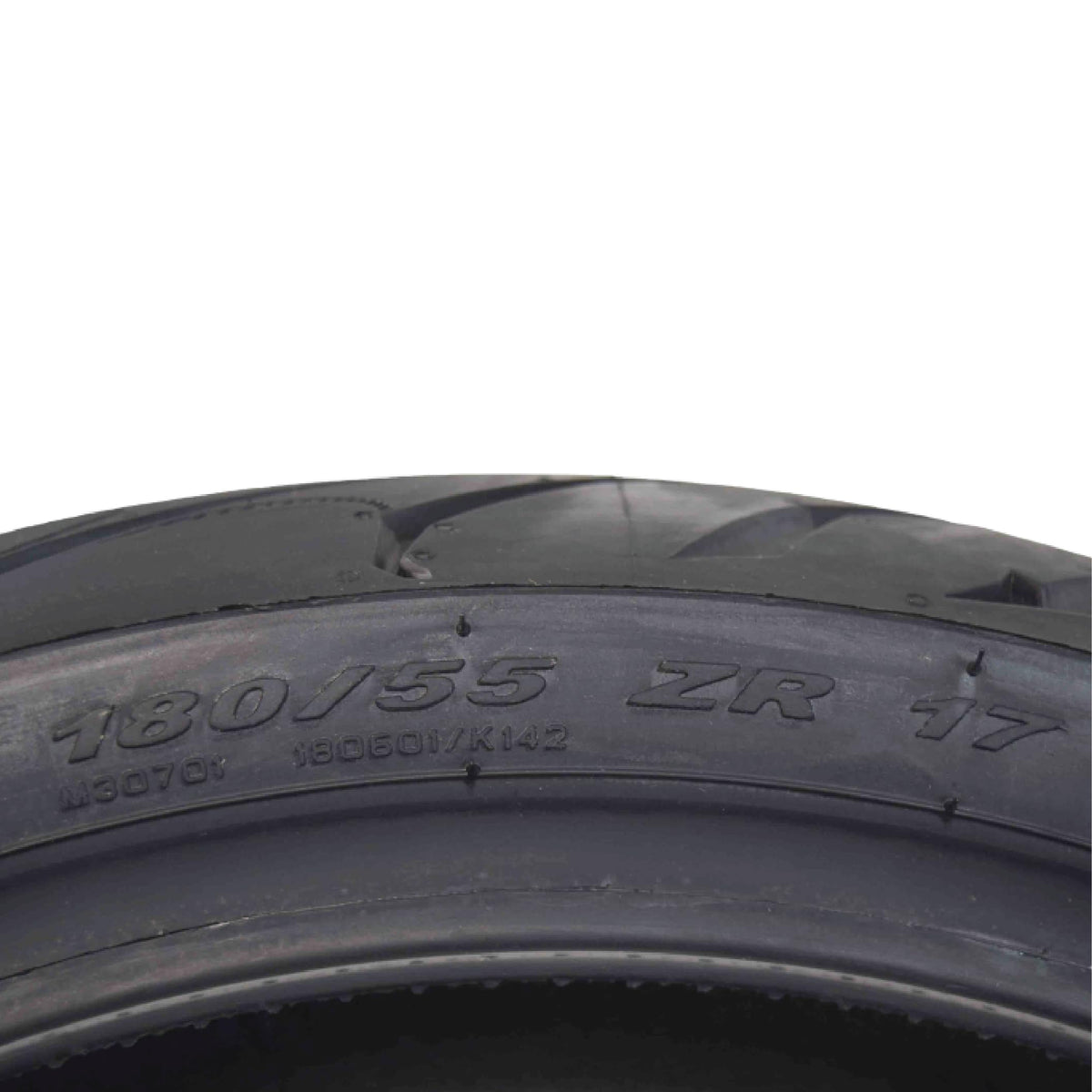 Motorcycle Tire Set 120/70ZR17 58W & 180/55ZR17 73W E847