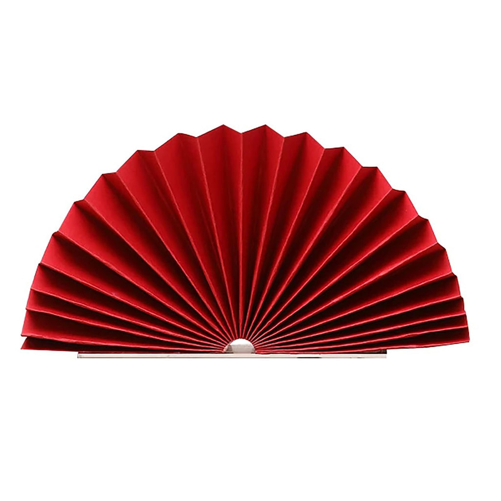 Folding Paper Fan Burnt Orange 39" X4860