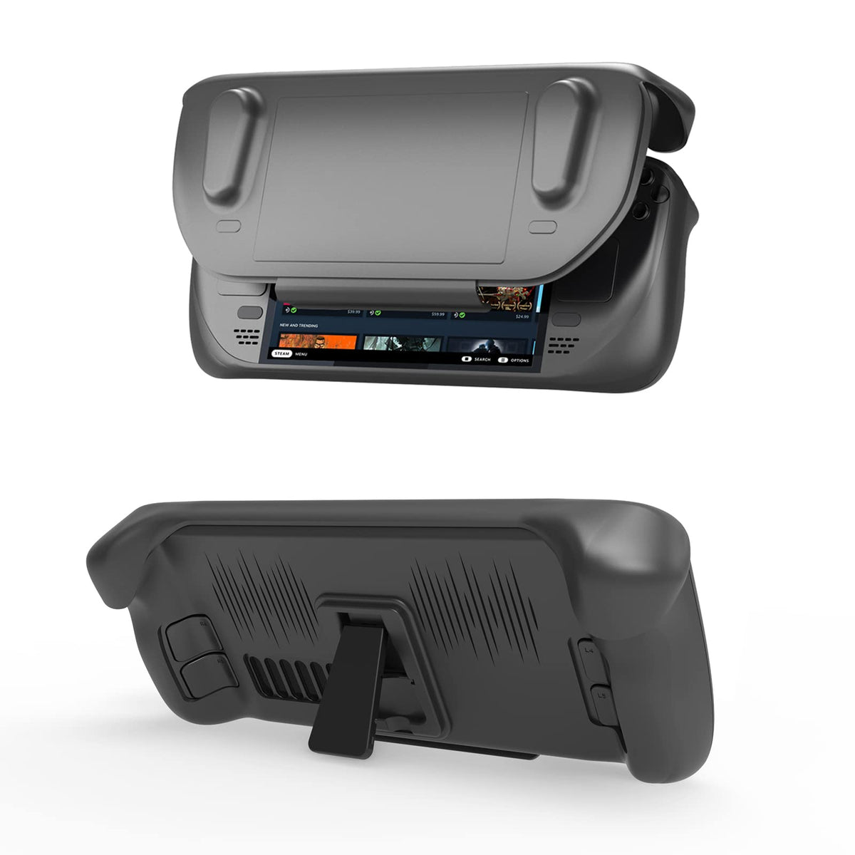 Ultra Slim TPU Protective Case with Front Cover for Steam Deck/OLED Q143212