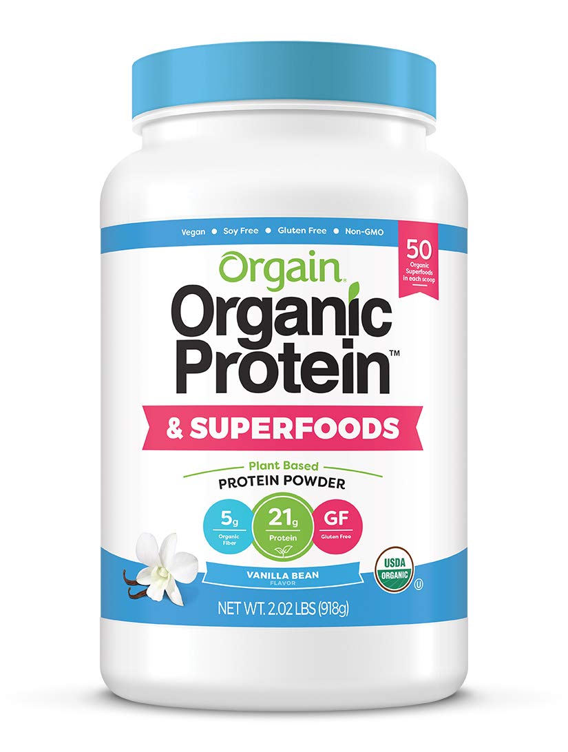 Organic Vegan Protein Powder + Greens Vanilla Bean P835327