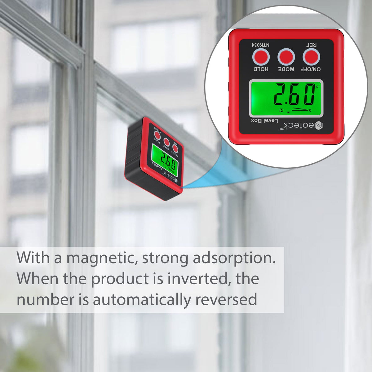 Digital Angle Finder with Magnetic Base A428119