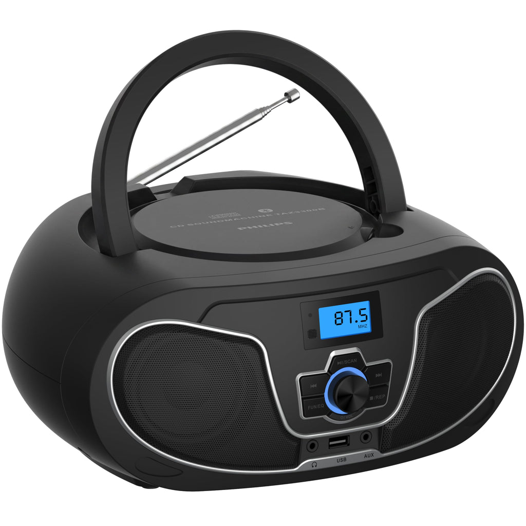 Portable Bluetooth CD Player Boombox with FM Radio I8827