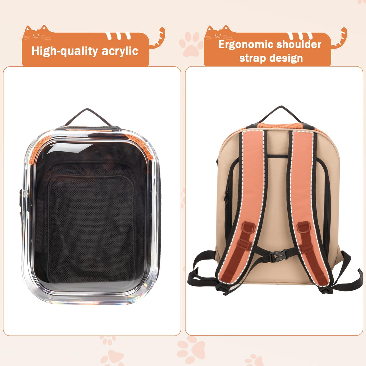 Large Breathable Cat Backpack Carrier D33945