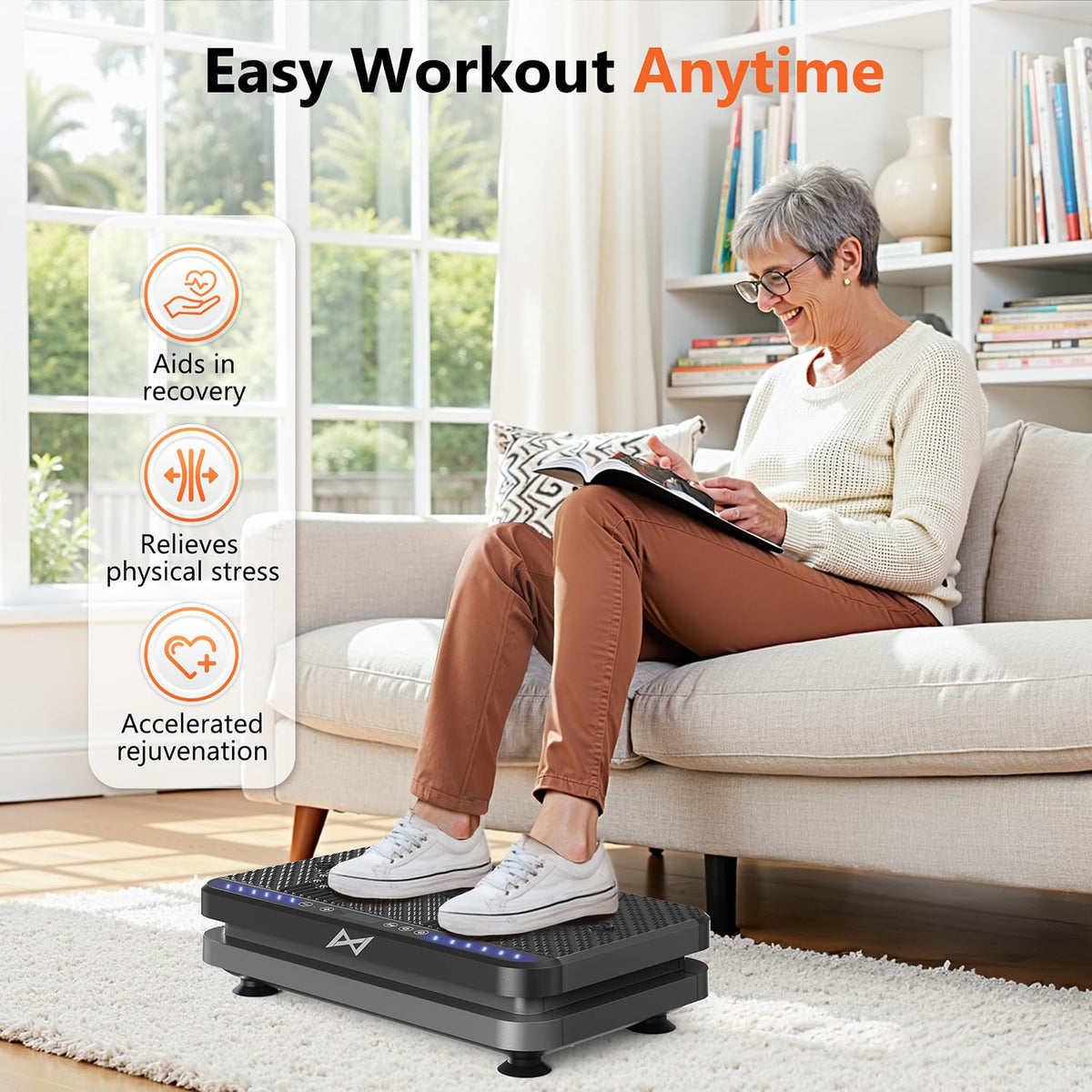 Vibration Plate Exercise Machine D37107