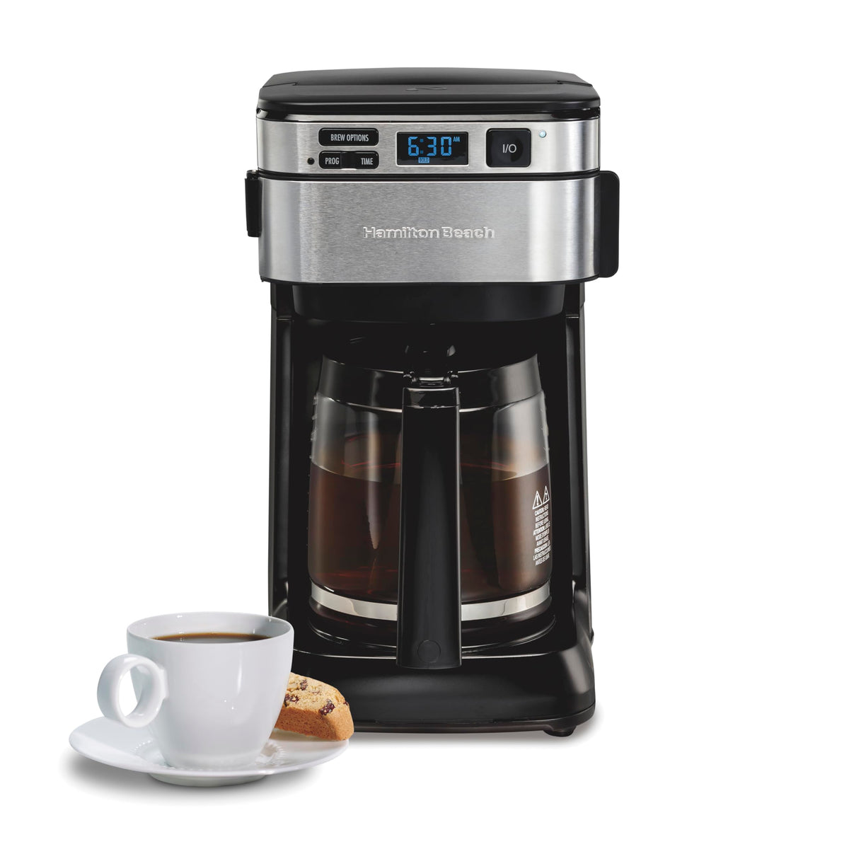12 Cup Programmable Drip Coffee Maker J734