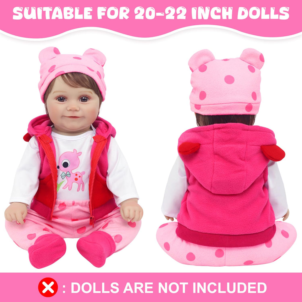 5 Pcs Baby Doll Clothes Set B12019