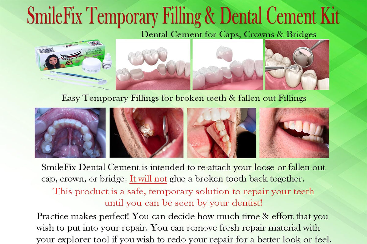 Dental Cement & Filling Repair Kit Y627