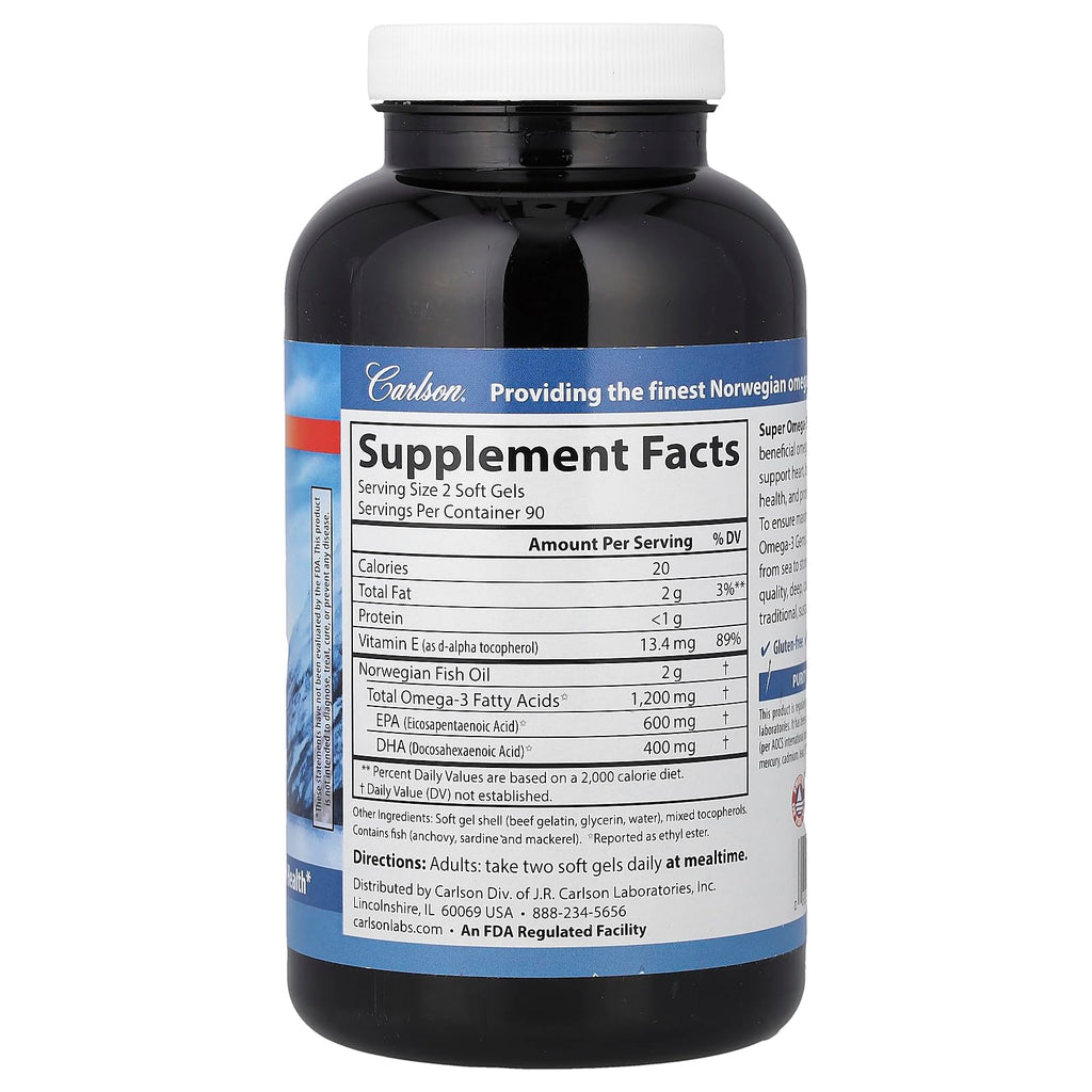 Omega-3 1200 mg 180 Softgels I877