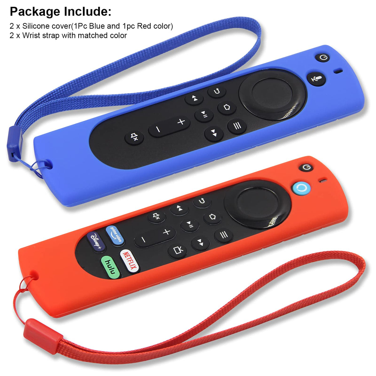 Silicone Remote Cover with Lanyard W684