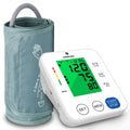 Upper Arm Blood Pressure Monitor with Adjustable Cuff and Backlit Display B3800