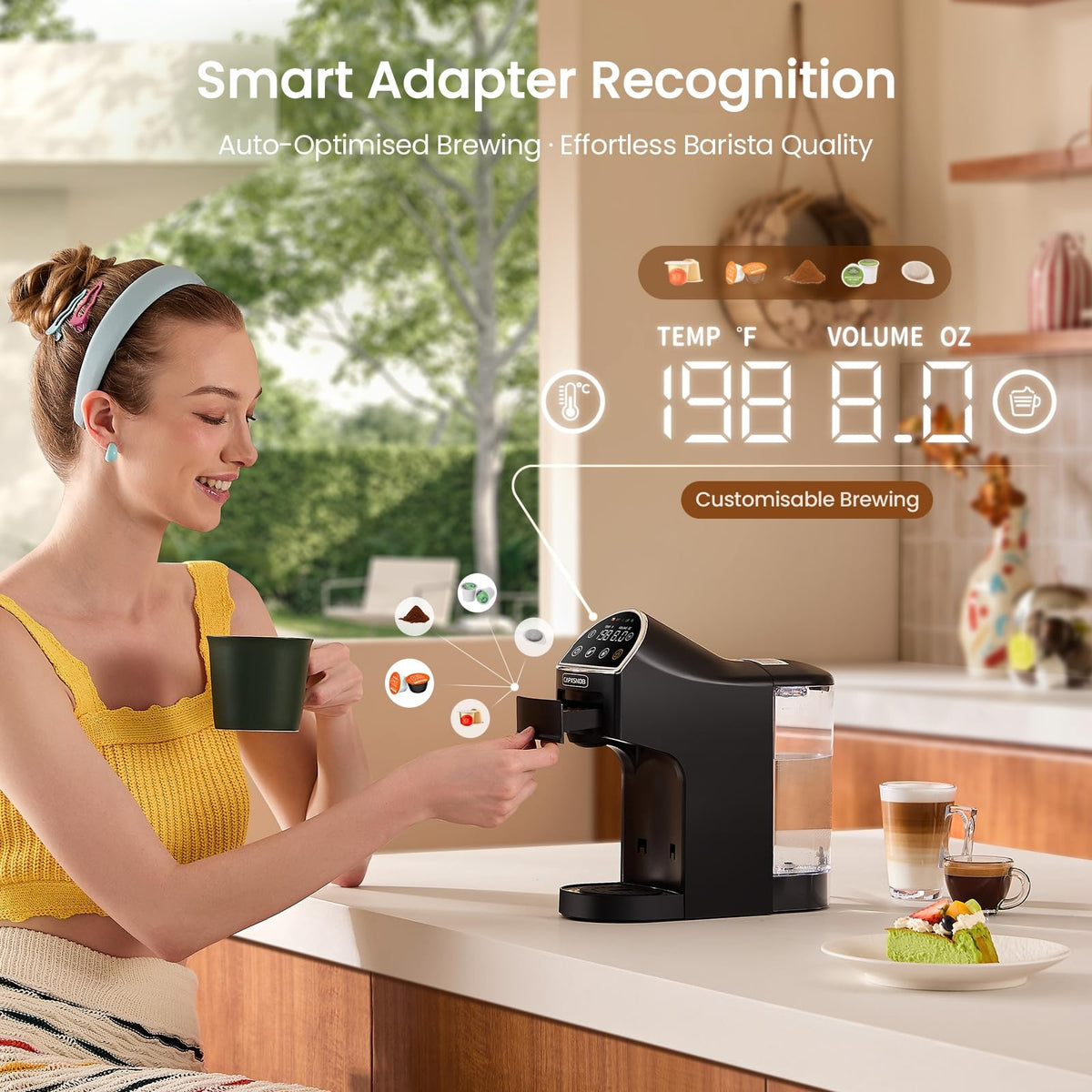 5-in-1 Coffee Maker & Machine L846