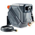 Retractable Garden Hose Reel, 5/8 in x100 ft Heavy Duty Wall Mount W976680