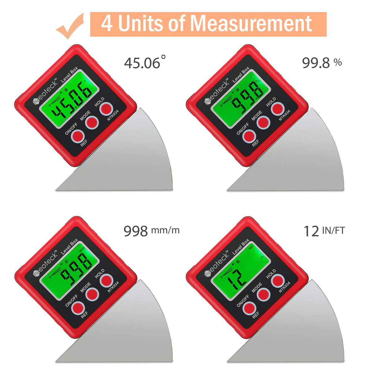 Digital Angle Finder with Magnetic Base A428119