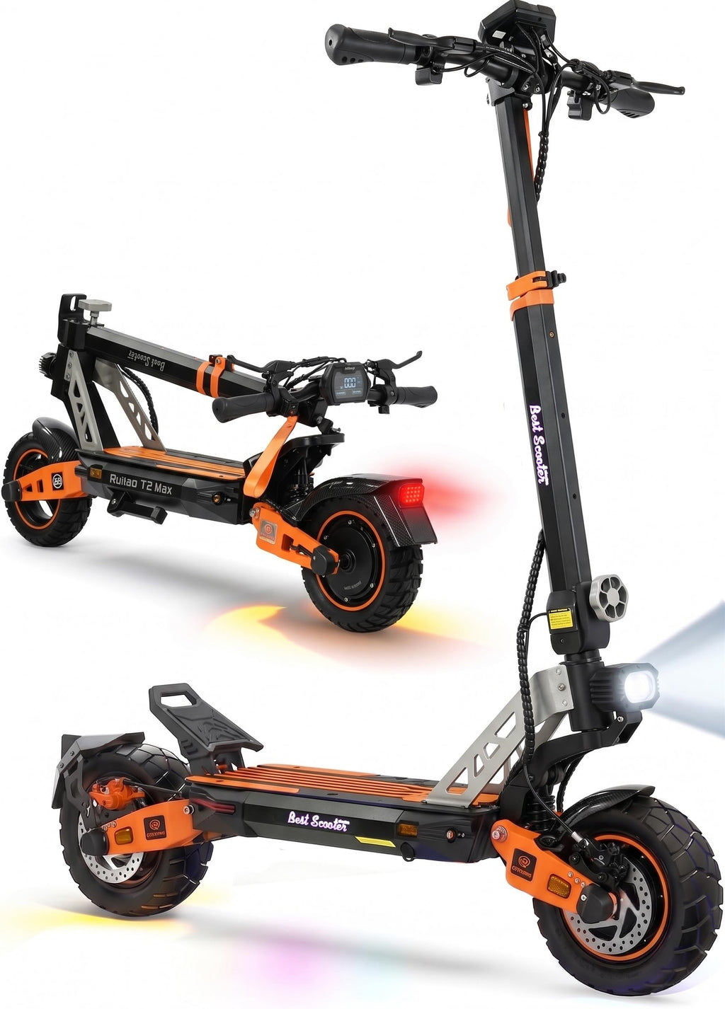 Electric Scooter 1000W Motor 31 MPH 38 Miles Range O2113
