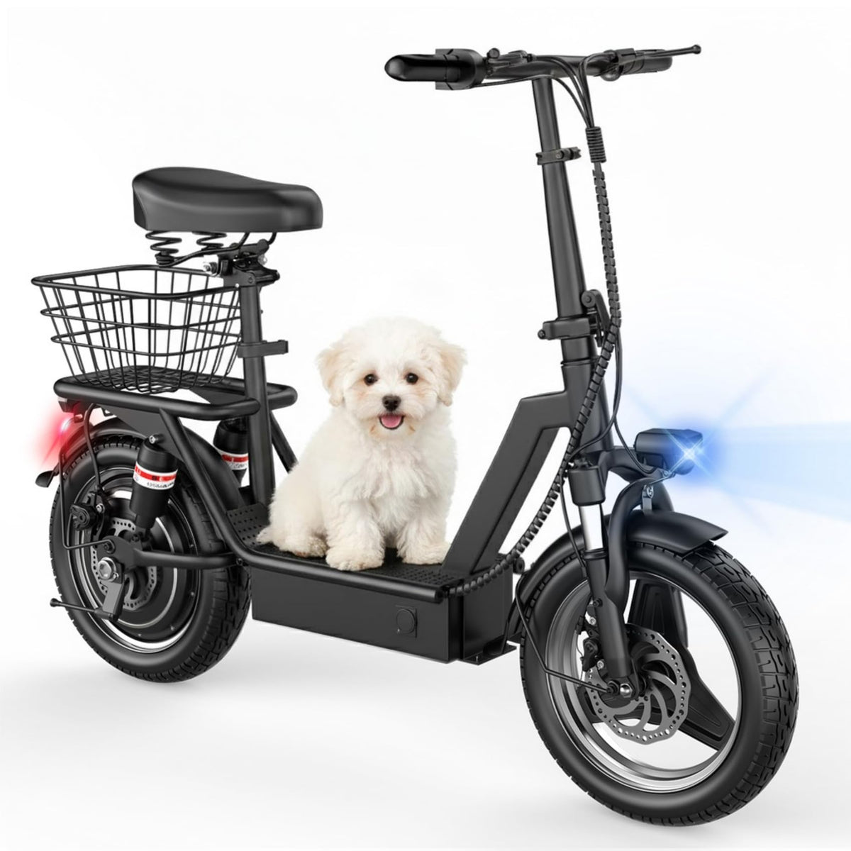 Foldable Electric Scooter with Seat H238
