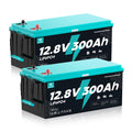 12V 300Ah LiFePO4 Deep Cycle Lithium Battery T1054