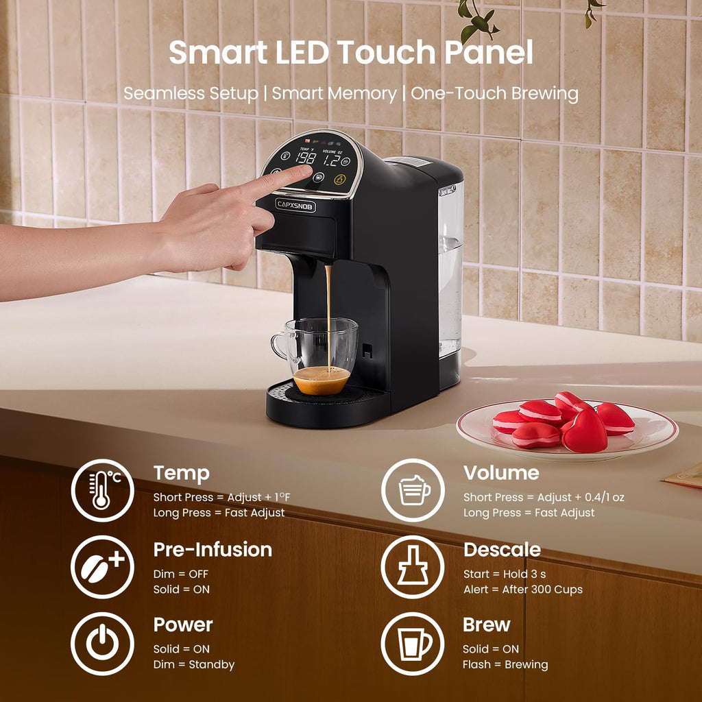 5-in-1 Coffee Maker & Machine L846