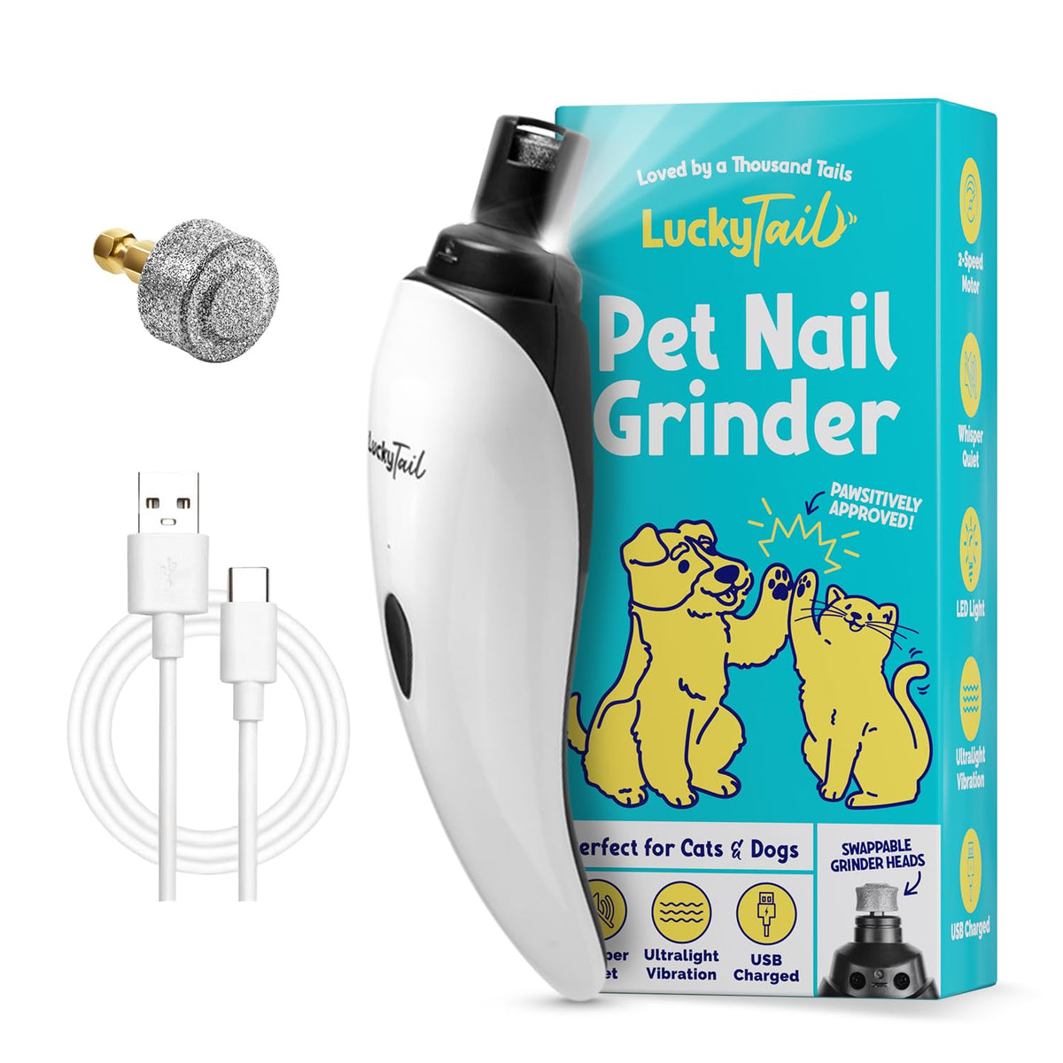 Dog Nail Grinder with Light K2628
