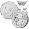 1 oz British Silver Britannia and Liberty Coin X111317