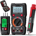 Digital Multimeter Non-Contact Voltage Tester GFCI Outlet Tester Kit R61280