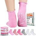 Non Slip Diabetic Socks for Women 6 Pairs Size 9-11 G815
