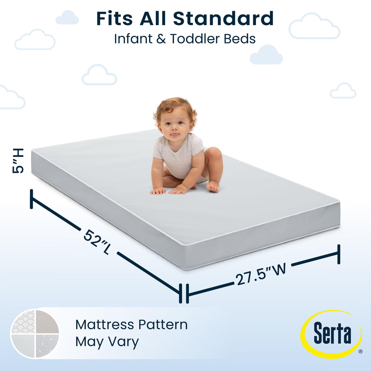 Baby Crib Mattress and Toddler Mattress U29496