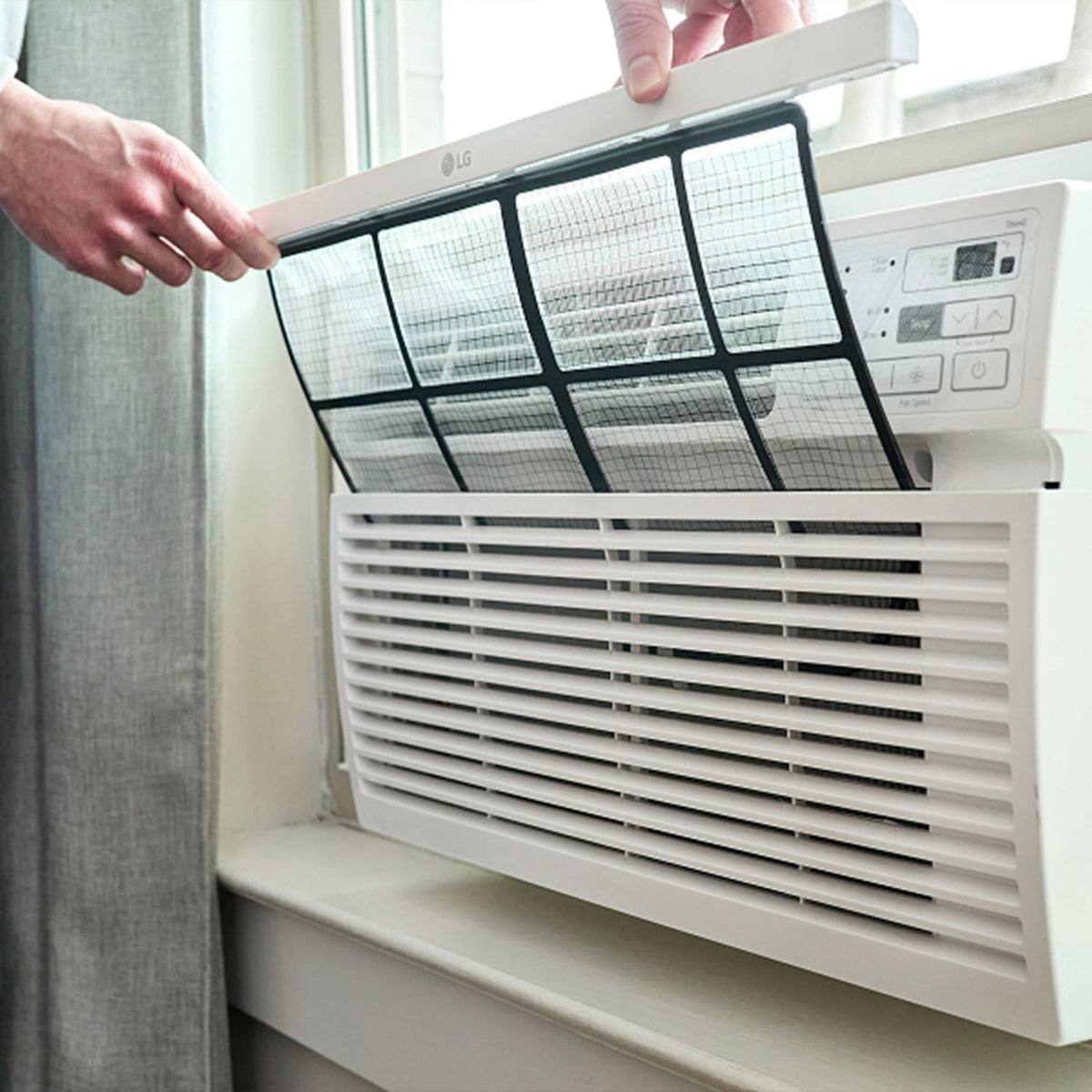 24500 BTU Smart Window Air Conditioner White A506013