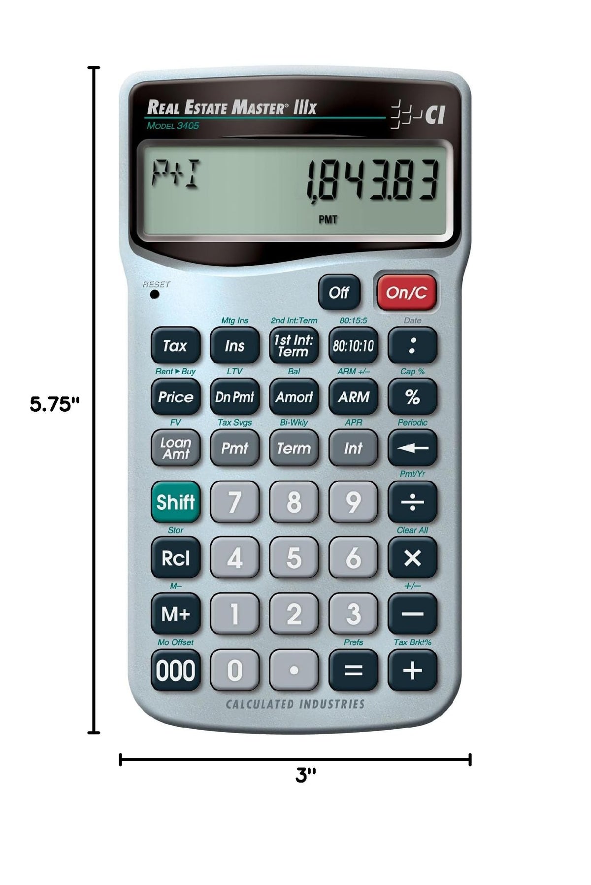 Real Estate Finance Calculator T642