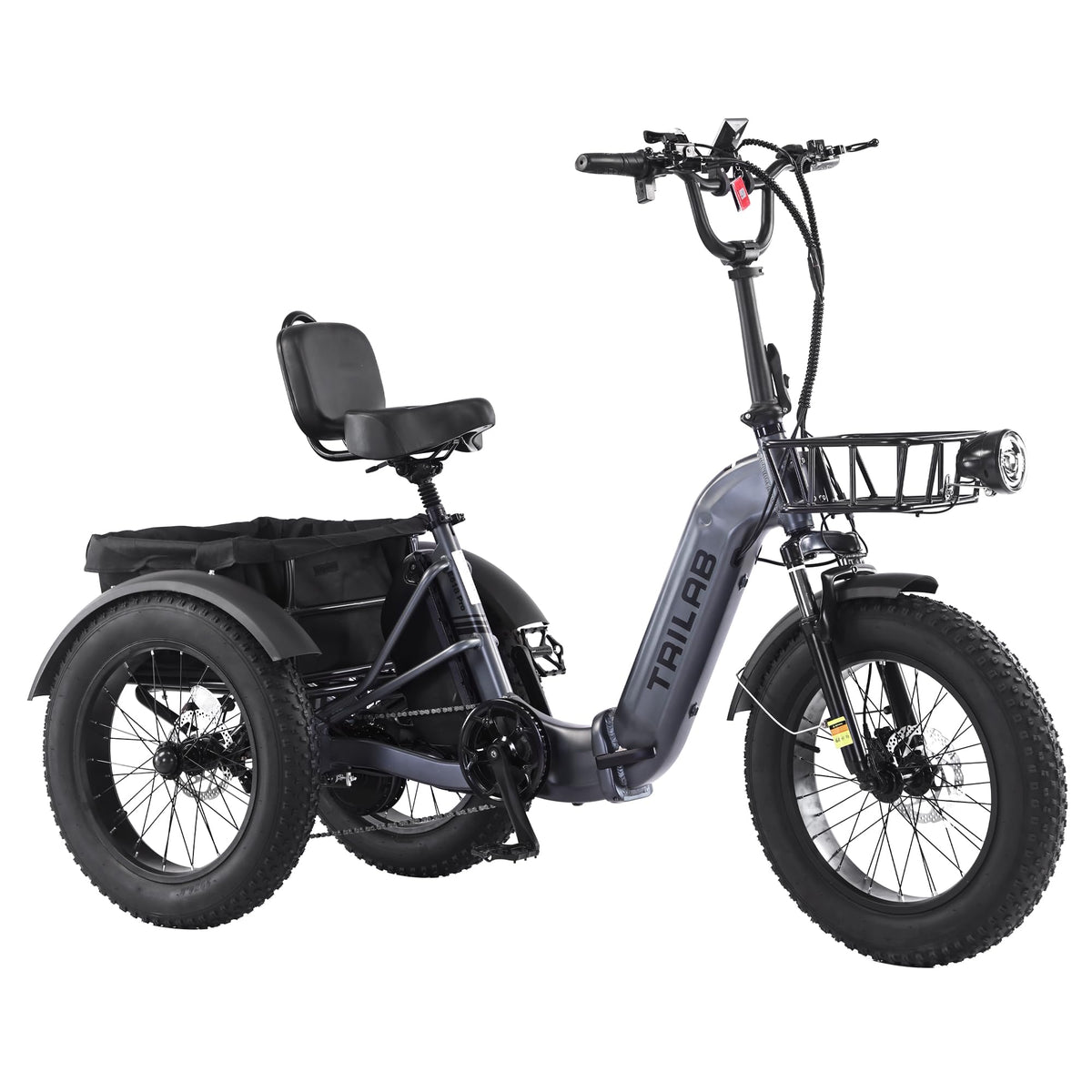 20" Fat Tire Foldable Electric Tricycle X73616