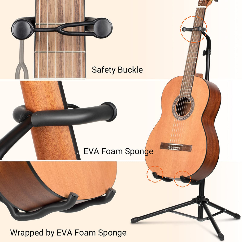 Folding Adjustable Guitar Stand U37799