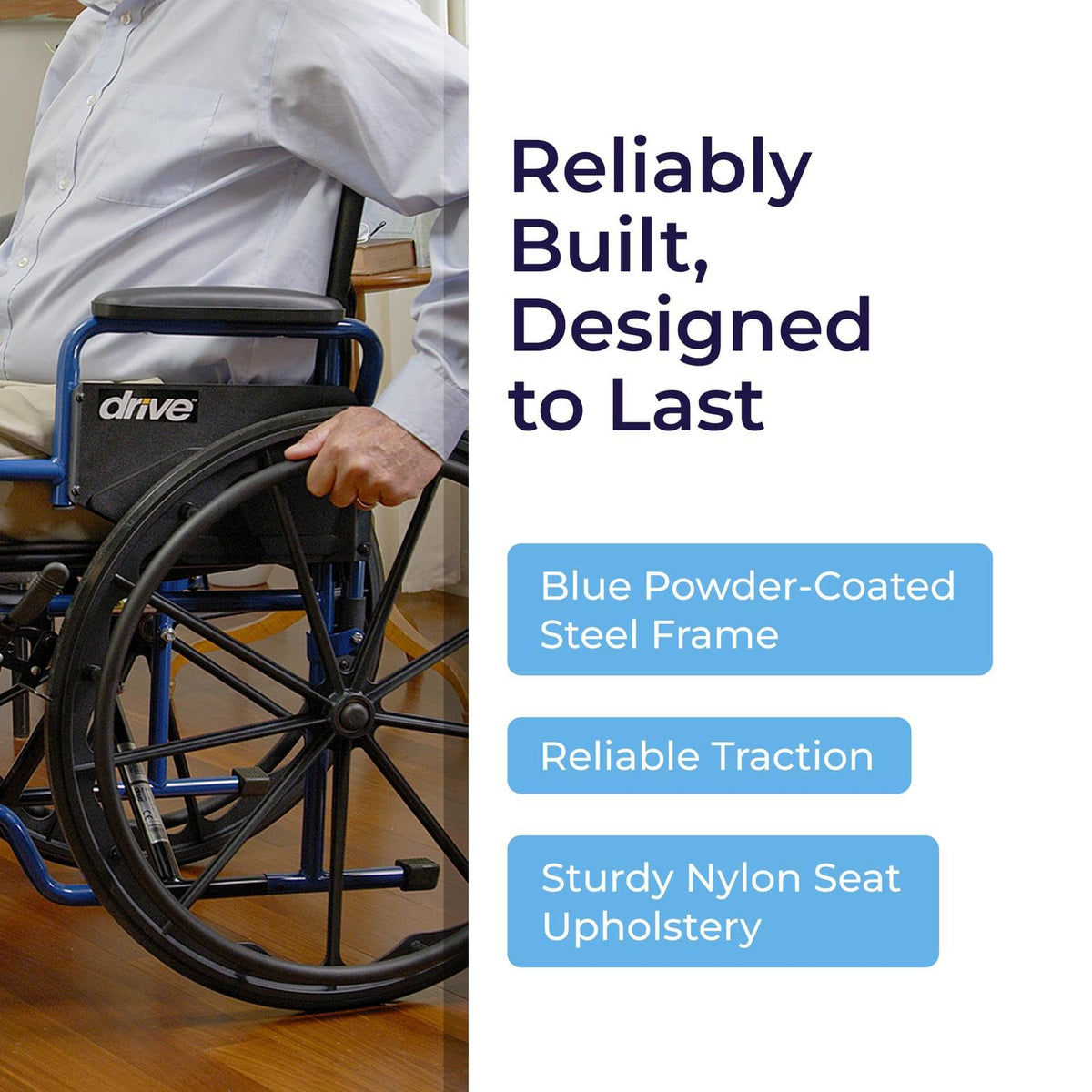 Blue Streak Lightweight Wheelchair X28372