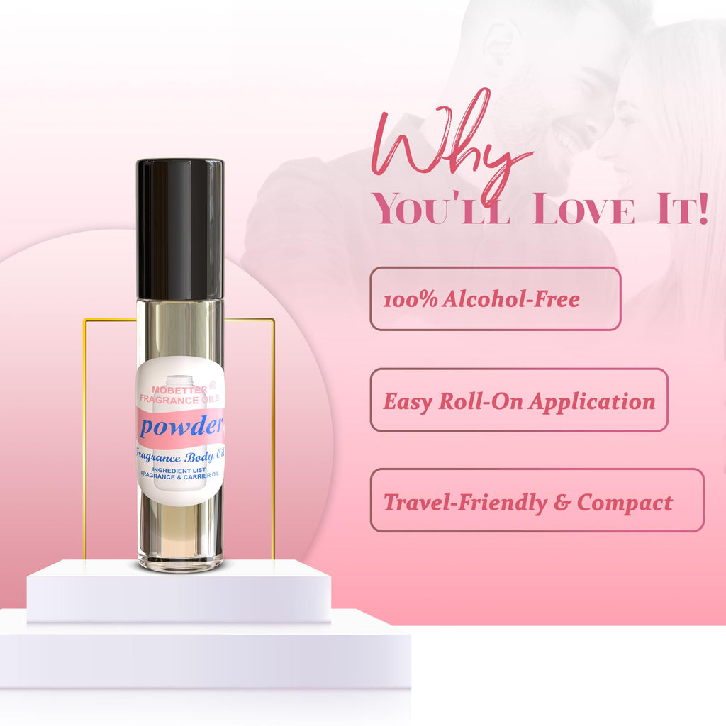 Powder Fresh Scent Body Oil O24801